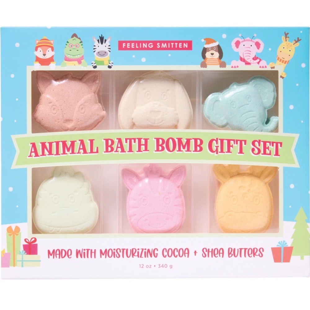 Feeling Smitten Animal Bath Bomb Gift Set new in box